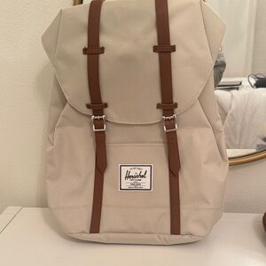Herschel Supply Company Beige and Brown Backpack
